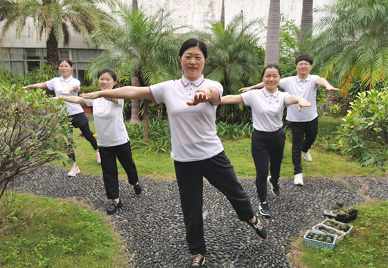 工間操引領(lǐng)健康文明新風(fēng)尚